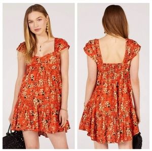 NEW Free People Pattern Play mini dress
